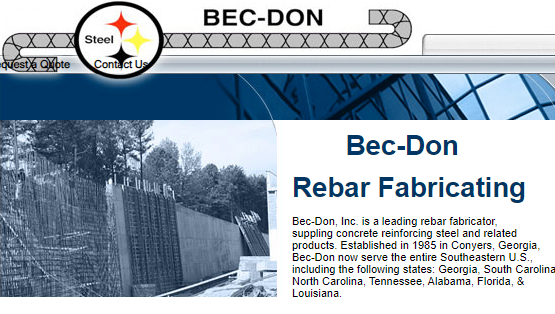 Bec-Don Rebar Fabricating logo